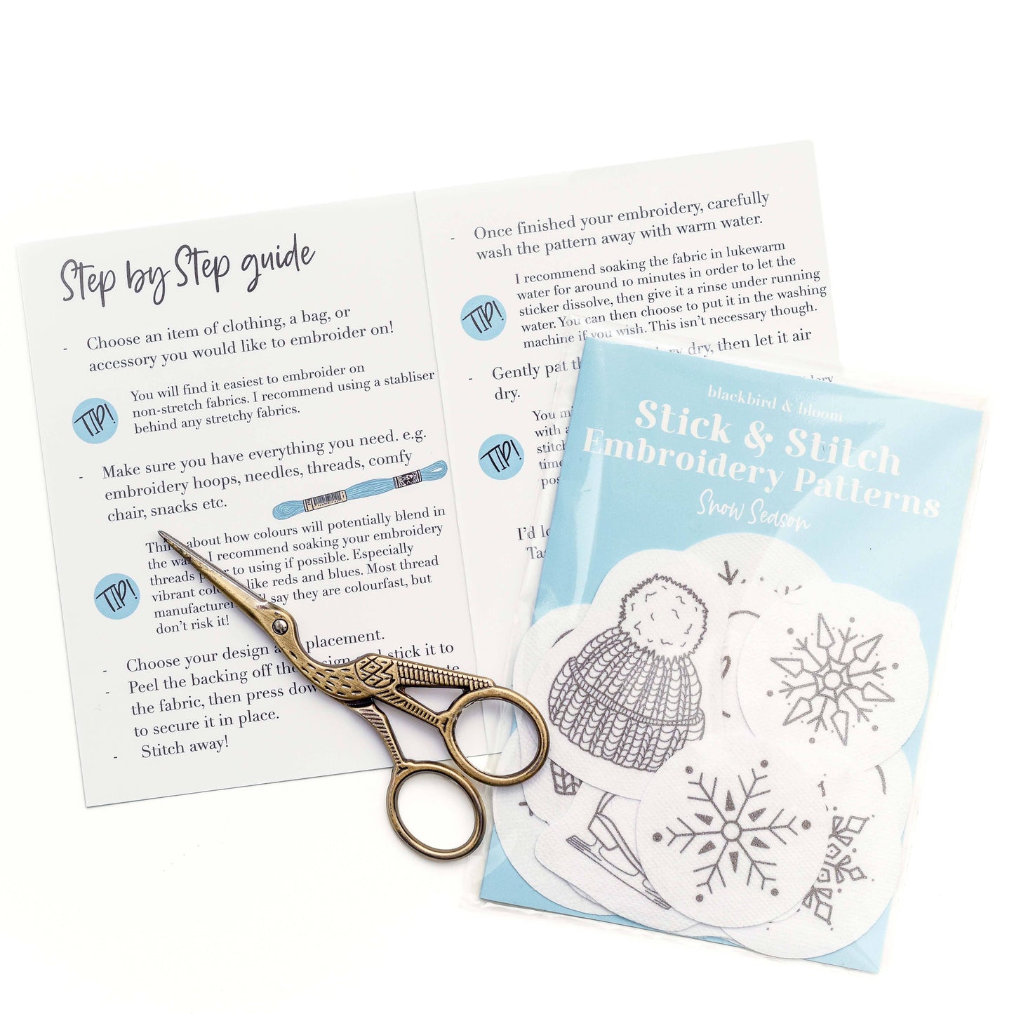 Blackbird & Bloom Stick & Stitch Snow Season