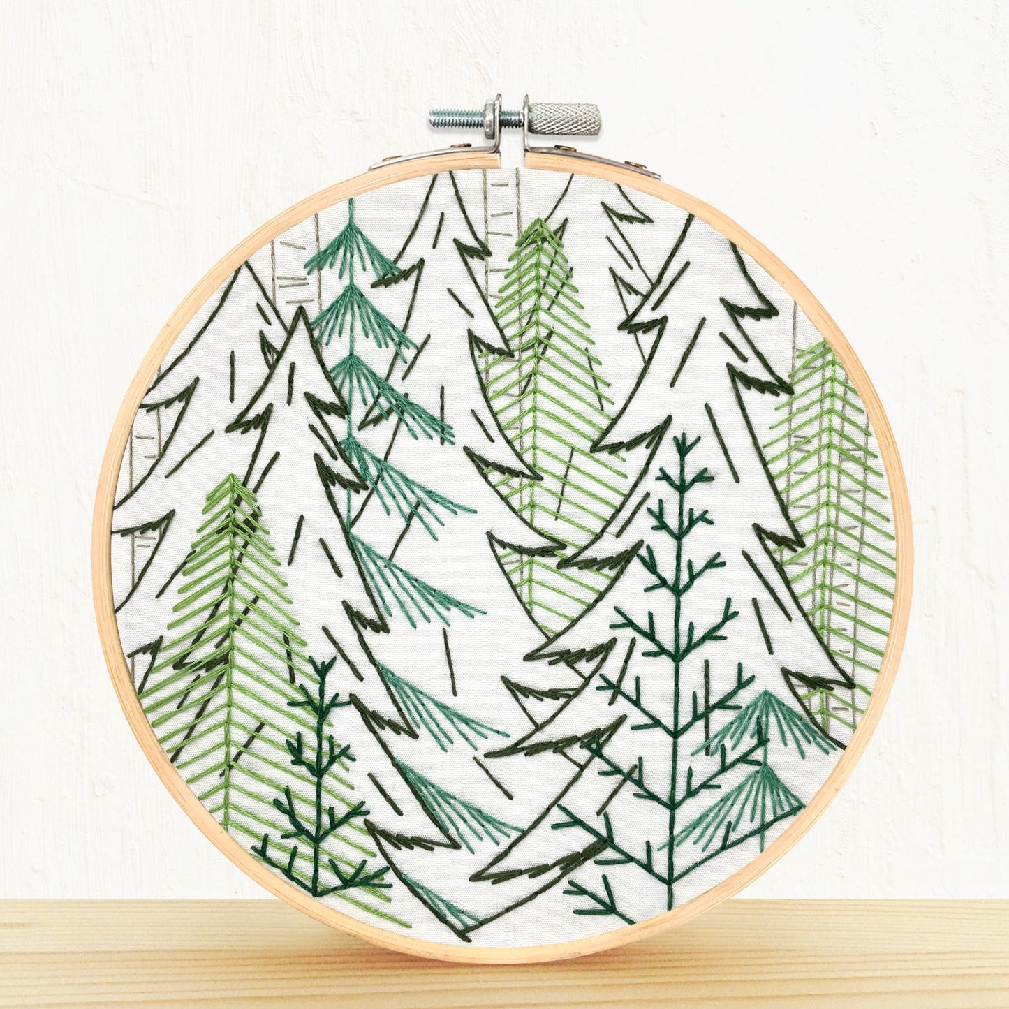 Embroidery and Sage Into The Woods Embroidery Kit