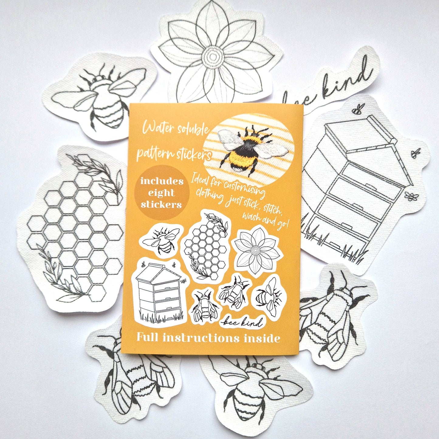 Blackbird & Bloom Stick & Stitch Sweet Honeybee