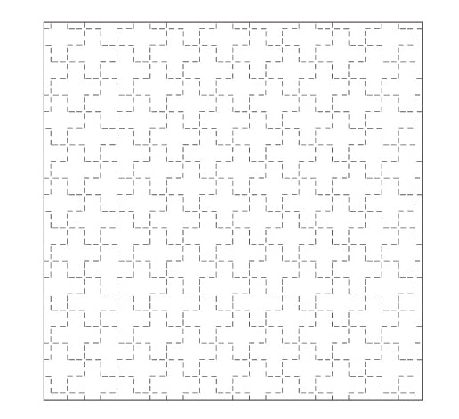Cosmo Cotton/Linen Sashiko Fabric - Cross Tether