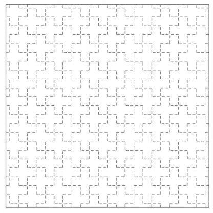 Cosmo Cotton/Linen Sashiko Fabric - Cross Tether