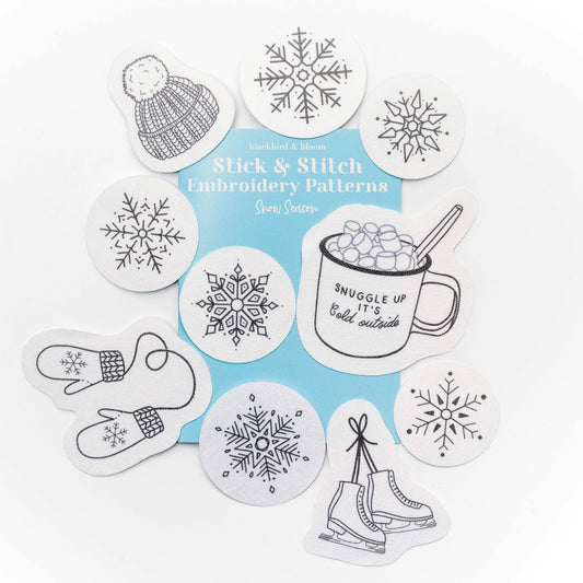 Blackbird & Bloom Stick & Stitch Snow Season