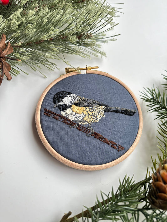 Nest Embirdery Chickadee-dee Kit