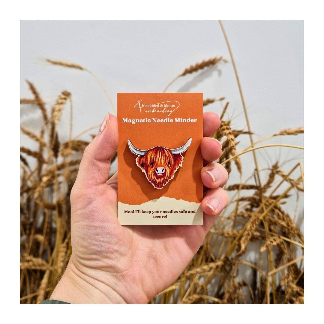 Blackbird & Bloom Highland Cow Needleminder