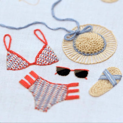 Kiriki Press Beach Day Embroidery Sampler