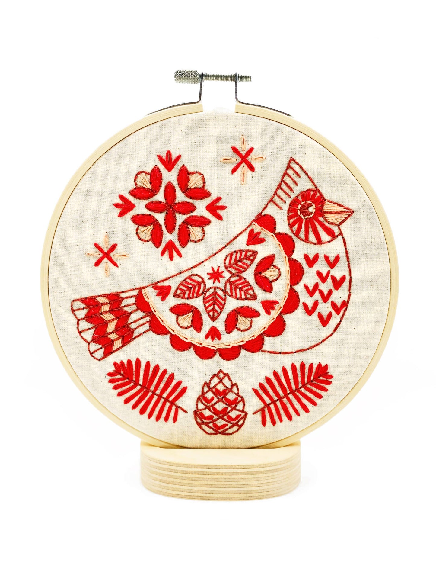 Hook, Line & Tinker Cardinal Embroidery Kit