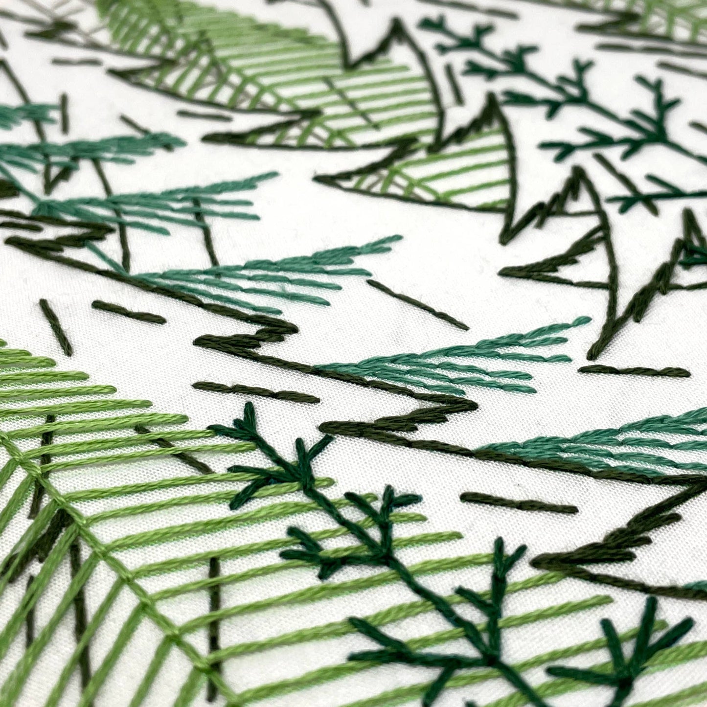 Embroidery and Sage Into The Woods Embroidery Kit