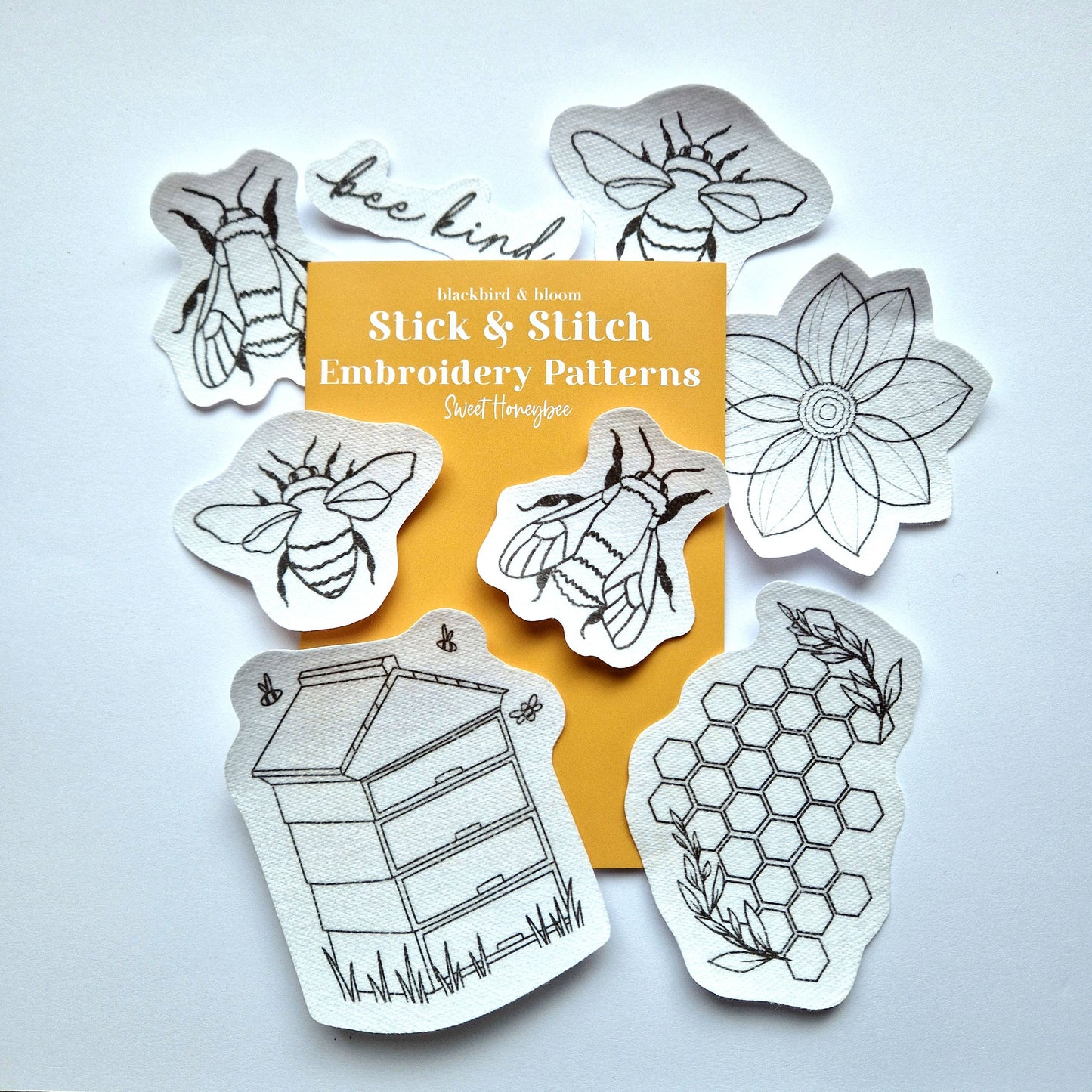 Blackbird & Bloom Stick & Stitch Sweet Honeybee