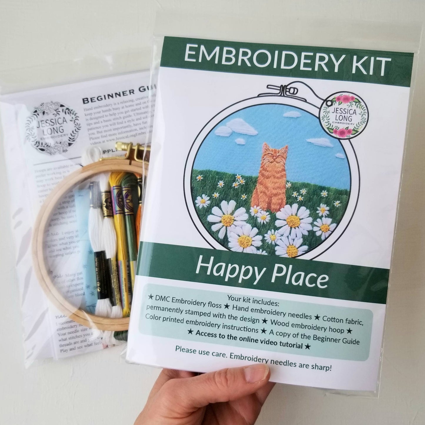 Jessica Long Happy Place Embroidery Kit