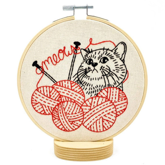 Hook, Line & Tinker Kitten with Knitting Kit
