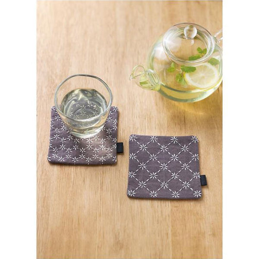 Cosmos Hidamari Sashiko Coasters Kit