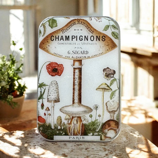 Firefly Notes Vintage Mushroom Tin