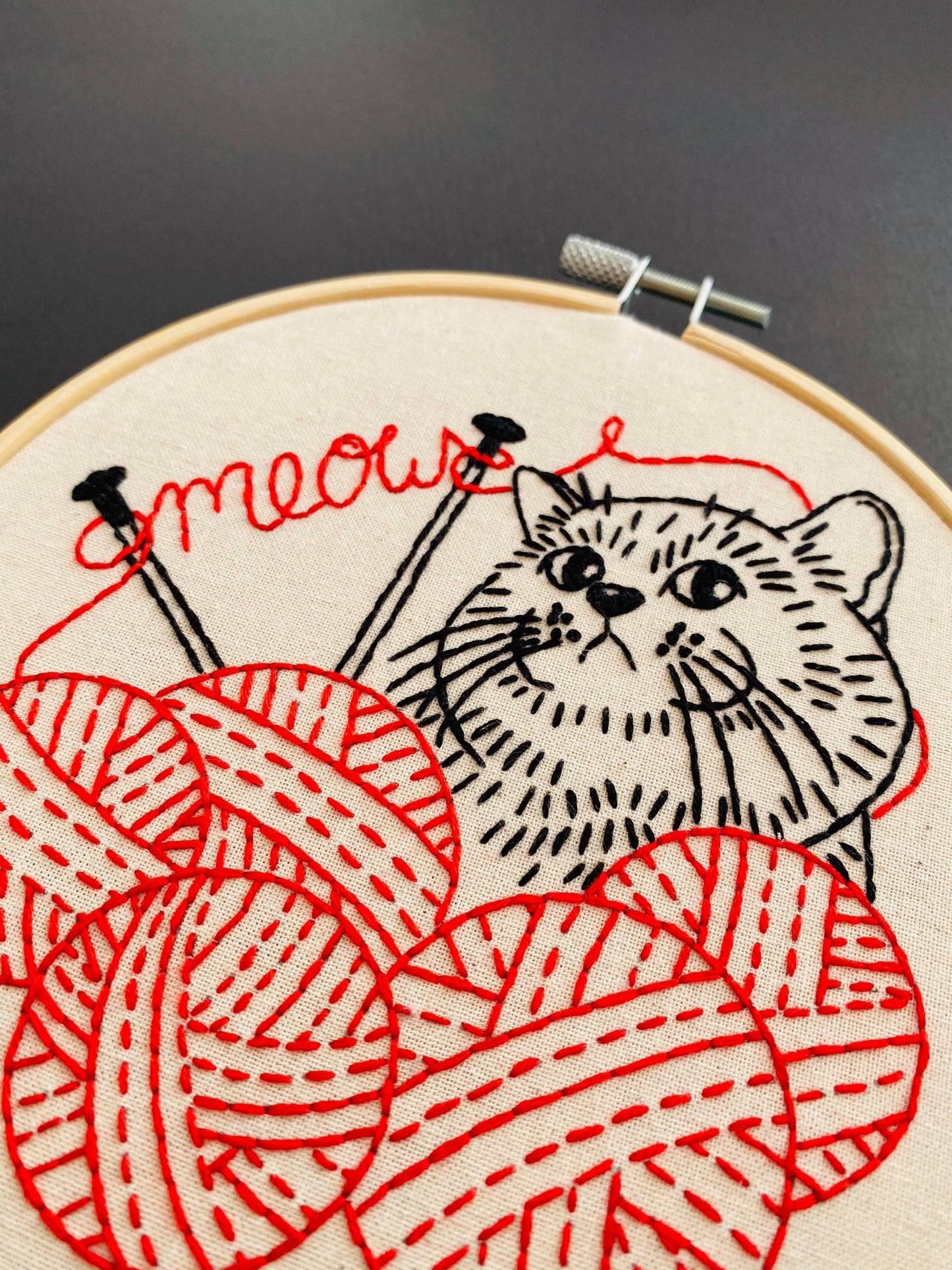 Hook, Line & Tinker Kitten with Knitting Kit