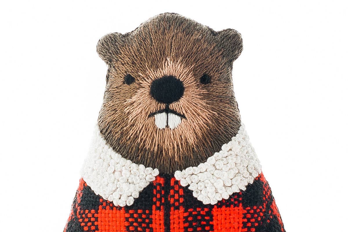 Kiriki Beaver Embroidery Kit