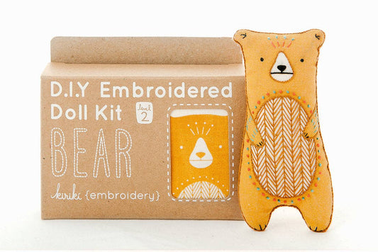 Kiriki Press Bear Embroidery Kit