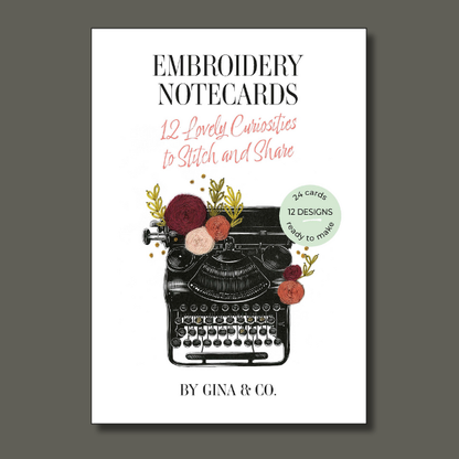 Gina & Co. Embroidery Card Kit