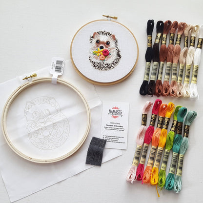 Jessica Long Hedgehog Embroidery Kit
