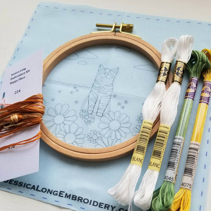 Jessica Long Happy Place Embroidery Kit