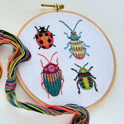 Jessica Long Beetle Collection Embroidery Kit