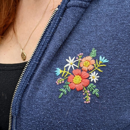 Knitted Bliss Floral Stick & Stitch