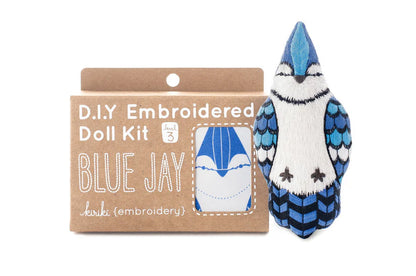Kiriki Press Blue Jay Embroidery Kit