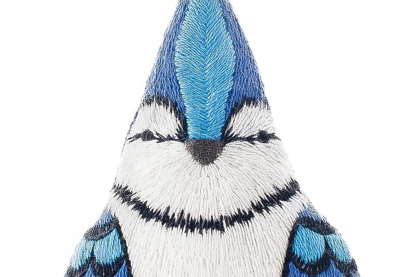 Kiriki Press Blue Jay Embroidery Kit