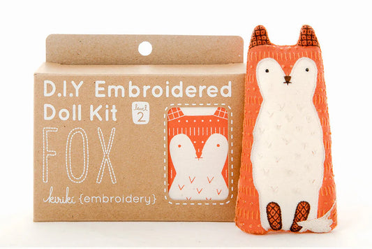 Kiriki Press Fox Embroidery Kit